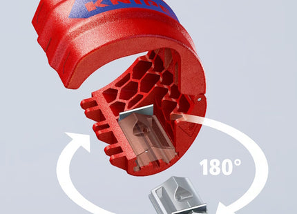 KNIPEX TAGLIATUBI BIX PER TUBI IN PLASTICA E MANICOTTI DI TENUTA