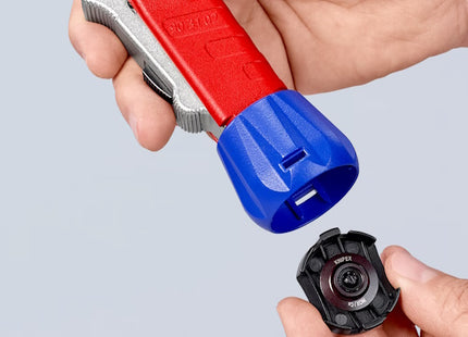 KNIPEX TAGLIATUBI TUBIX PER TUBI IN ACCIAIO D.1/4"-1.3/8" D.MM 6-35