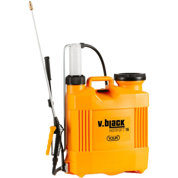 VOLPI POMPA A ZAINO V-BLACK KOMFORT POMPANTE IN PLASTICA LT16