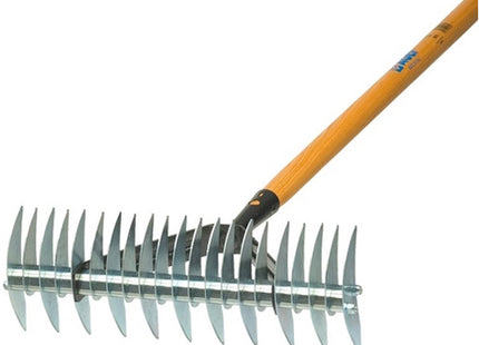 AGEF RASTRELLO AERATORE 32 DENTI MANICO IN FRASSINO CM140 FSC 100%