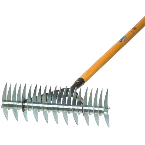 AGEF RASTRELLO AERATORE 32 DENTI MANICO IN FRASSINO CM140 FSC 100%