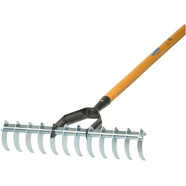 AGEF RASTRELLO AERATORE 12 DENTI MANICO IN FRASSINO CM140 FSC 100%