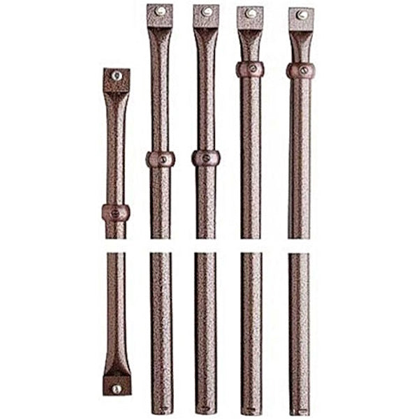 MOTTURA ASTE TELESCOPICHE TONDE 93.141 PER SERRATURA QUINTUPLICE