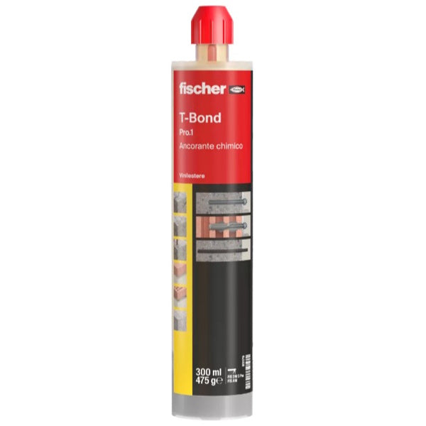 FISCHER ANCORANTE RESINA IN CARTUCCIA T-BOND PRO.1 ML300
