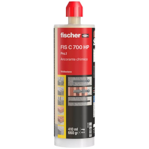 FISCHER ANCORANTE RESINA IN CARTUCCIA FIS C700 HP PRO.1 ML410