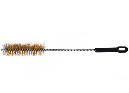CEBO SCOVOLO IN OTTONE PER PULIZIA FORI CON GAMBO ED ANELLO D.MM30X300