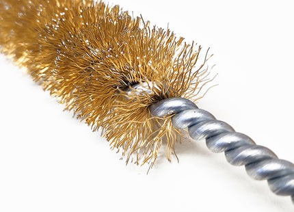 CEBO SCOVOLO IN OTTONE PER PULIZIA FORI CON GAMBO ED ANELLO D.MM30X300