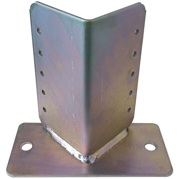 MINUTEX ANGOLARE PORTAPILASTRI MM90X90X180X4 BASE MM200X90X3 ZINCATO