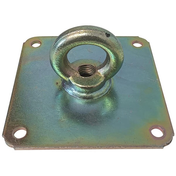 MINUTEX ANCORA DI SICUREZZA D.MM 40 PIASTRA MM150X150X4 ACCIAIO ZINCATO