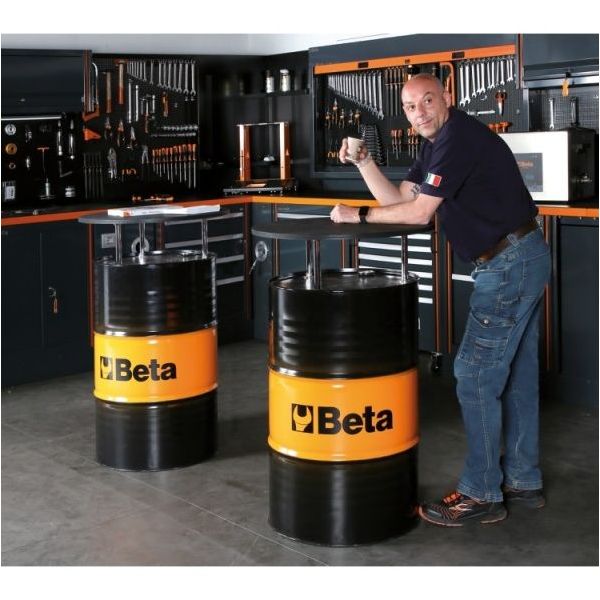 BETA  9565T TAVOLO IN LAMIERA PIANO REGOLABILE D.CM70X95-108H