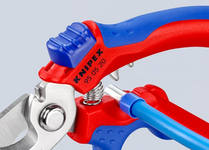 KNIPEX FORBICI PER ELETTRICISTI ANGOLATA IN INOX