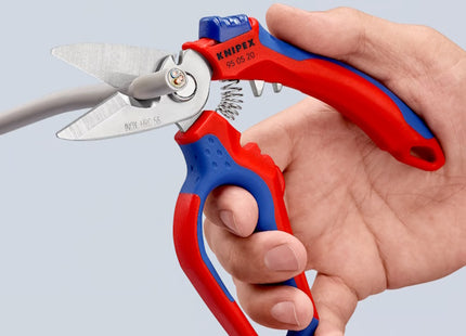 KNIPEX FORBICI PER ELETTRICISTI ANGOLATA IN INOX