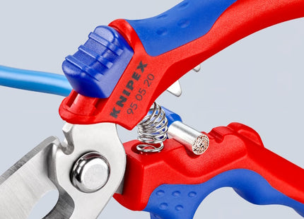KNIPEX FORBICI PER ELETTRICISTI ANGOLATA IN INOX