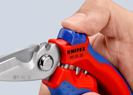 KNIPEX FORBICI PER ELETTRICISTI ANGOLATA IN INOX