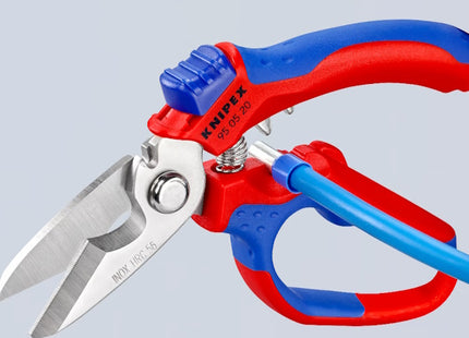 KNIPEX FORBICI PER ELETTRICISTI ANGOLATA IN INOX