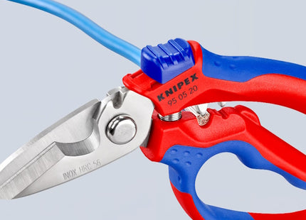 KNIPEX FORBICI PER ELETTRICISTI ANGOLATA IN INOX