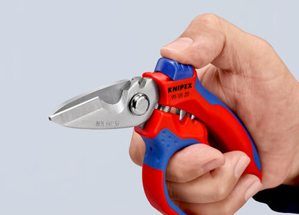 KNIPEX FORBICI PER ELETTRICISTI ANGOLATA IN INOX