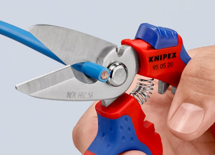 KNIPEX FORBICI PER ELETTRICISTI ANGOLATA IN INOX