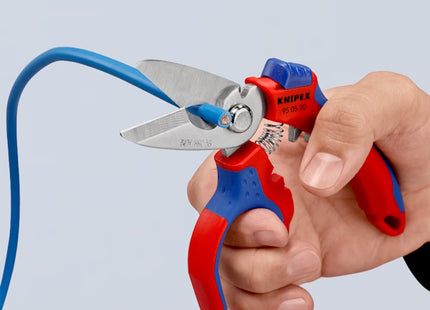 KNIPEX FORBICI PER ELETTRICISTI ANGOLATA IN INOX