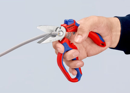 KNIPEX FORBICI PER ELETTRICISTI ANGOLATA IN INOX