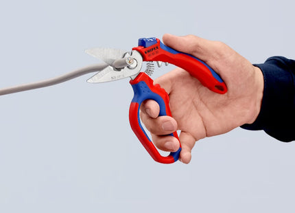KNIPEX FORBICI PER ELETTRICISTI ANGOLATA IN INOX