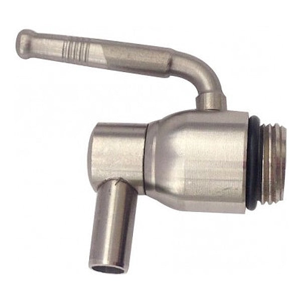 RUBINETTO SALVAGOCCIA 1/2" INOX PER FUSTI ALIMENTI