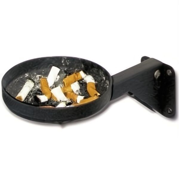 MINUTEX POSACENERE DA PARETE RIBALTABILE CON IN ACCIAIO GRIGIO GRAFITE