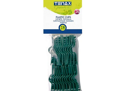 TENAX CLIPS PER RETE ART. CLIPS 35 CM 3,5 COLORE VERDE CONF.DA PZ24