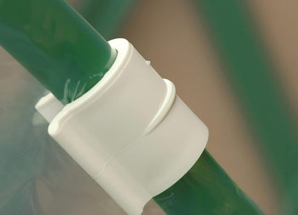 TENAX FERMATELO PER TUNNEL COLORE BIANCO PER TUBI DA D.MM9-18 PZ12