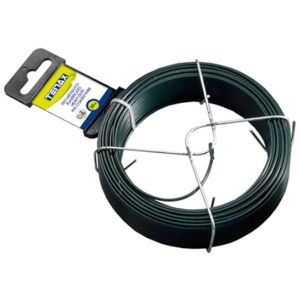 TENAX FILO METALLICO PLASTIFICATO PESANTE VERDE D.MM 2 CONF.DA MT30