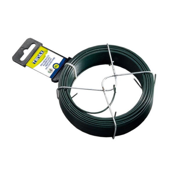 TENAX FILO METALLICO PLASTIFICATO PESANTE VERDE D.MM 2 CONF.DA MT30