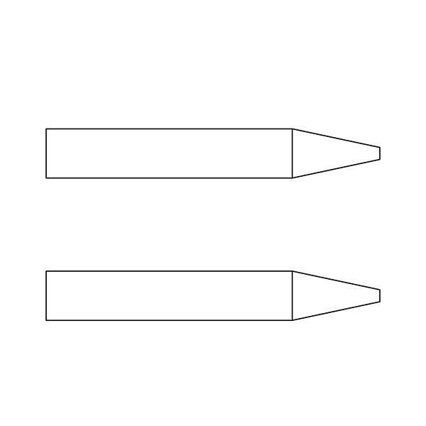 CHICAGO PNEUMATIC SCALPELLO TONDO A PUNZONE MM180X2,5
