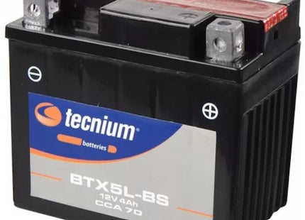 TECNIUM BATTERIA MOTO BTX5L-BS 12V 4AH