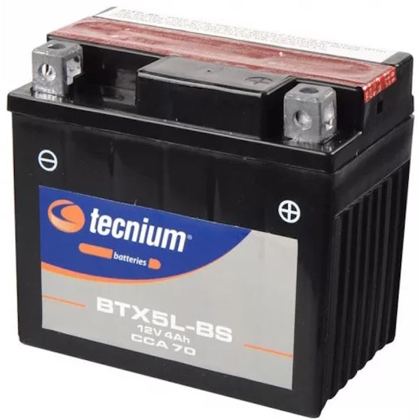 TECNIUM BATTERIA MOTO BTX5L-BS 12V 4AH