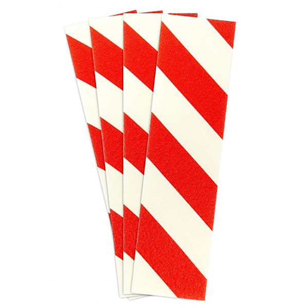 GEKO 1810/11 PANNELLI ADESIVI ANTIURTO BIANCO/ROSSO CM50x13,7x1 CONF.PZ4