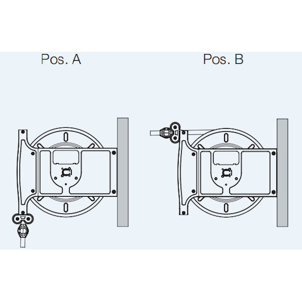 FAICOM AVVOLGITUBO ACQUA MOD. AL CON TUBO DA 3/8" MT20 250BAR