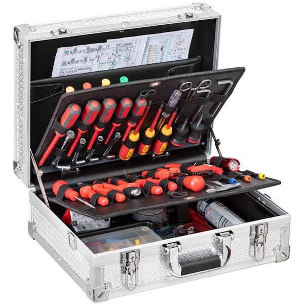 GT LINE VALIGIA PORTAUTENSILI IN ALLUMINIO MM435X335X185