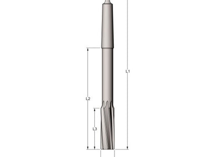 UTENSILERIA OSSOLANA ALESATORE A MACCHINA CONO MORSE 1 HSS-E ART.282