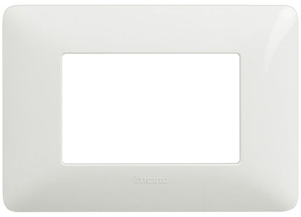 BTICINO MATIX PLACCA 3 POSTI COLORE BIANCO