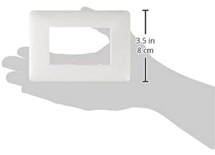 BTICINO MATIX PLACCA 3 POSTI COLORE BIANCO