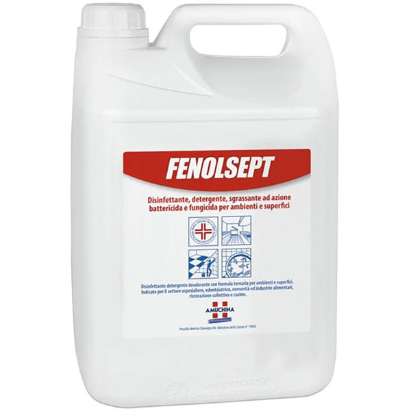 AMUCHINA FENOLSEPT DETERGENTE DISINFETTANTE SUPERFICI LT5
