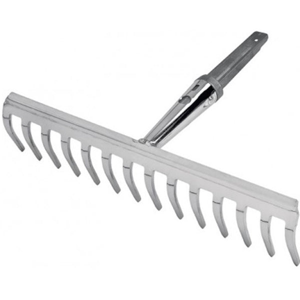 AGEF RASTRELLO A 14 DENTI IN ACCIAIO CROMATO PER MANICO POLICLICK