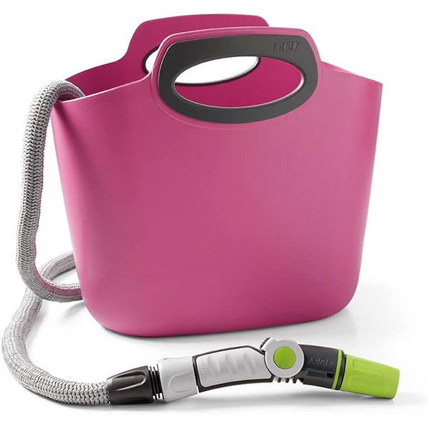 GF KIT TUBO AUTOESTENSIBILE LANCIA E RACCORDI MT.30 AQUAPOP 30 FUCSIA