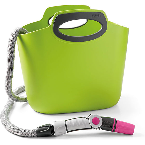 GF KIT TUBO AUTOESTENSIBILE LANCIA E RACCORDI MT.30 AQUAPOP 30 LIME