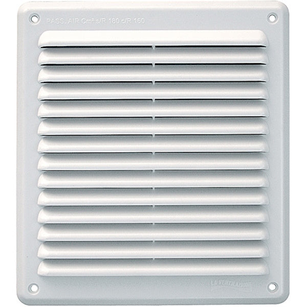 LA VENTILAZIONE GRIGLIA IN ABS DA SOVRAPPORRE CON RETE MM204X230 BIANCO