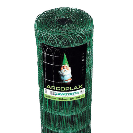 CAVATORTA RETE ARCOPLAX ONDULATA VERDE H.CM120 MT25