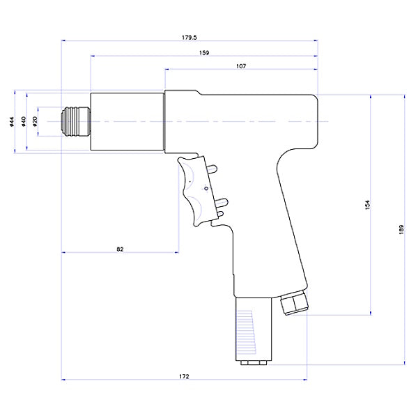 OBER AVVITATORE PNEUMATICO A PISTOLA SUPERGOVIT3SA
