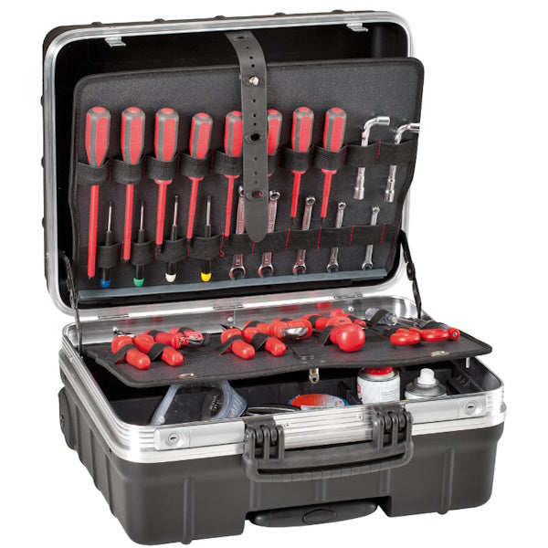 GT LINE VALIGIA TROLLEY PORTAUTENSILI IN POLIPROPILENE MM465X352X255