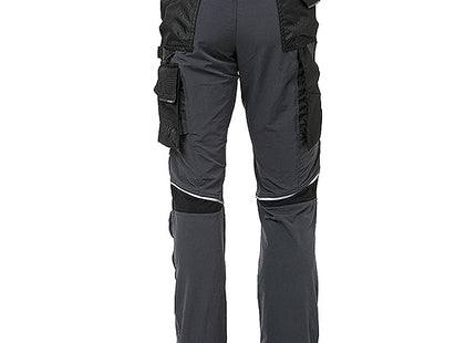 U-POWER PANTALONE IN TESSUTO ATOM COLORE ASPHALT GREY TG.S