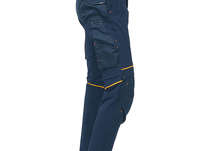 U-POWER PANTALONE IN TESSUTO ATOM COLORE DEEP BLUE TG.L
